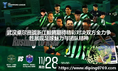 武汉桌尔迎战浙江毅腾期待精彩对决双方全力争胜展现足球魅力与团队精神